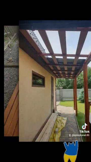 Навес своими руками