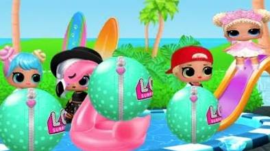 Лол сюрприз дискотека в доме кукол- LoL Surprise Disco House Tutotoons Games Мультик открываем шары