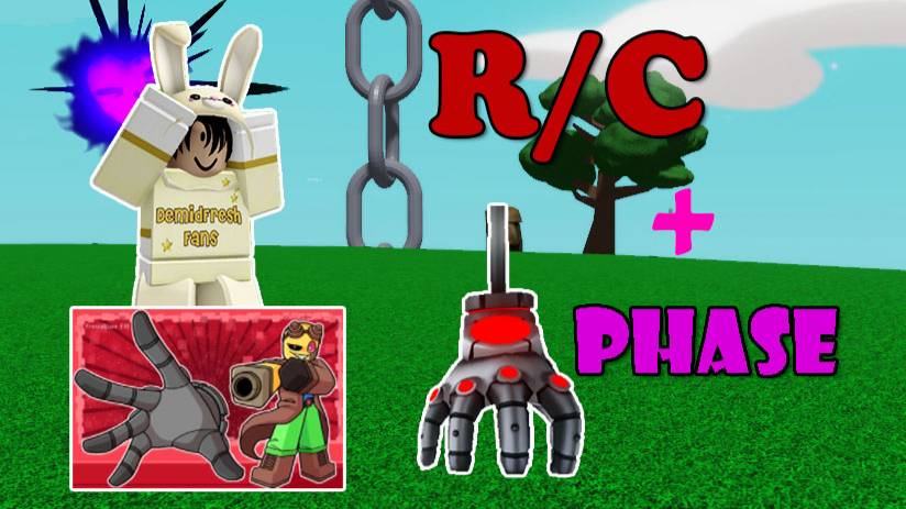 Обзор перчатки R/C 🤖 + Phase mastery 💜 |Обновление Slap Battles смотреть онлайн