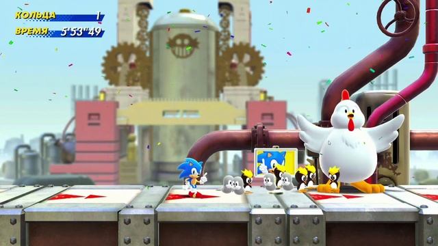 Сражением с Фенгом! Sonic Superstars (прохождение часть 2!) смотреть онлайн