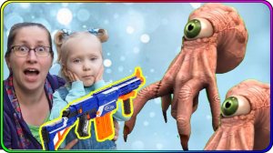 Монстро руки атакуют! Стрелялки нерф