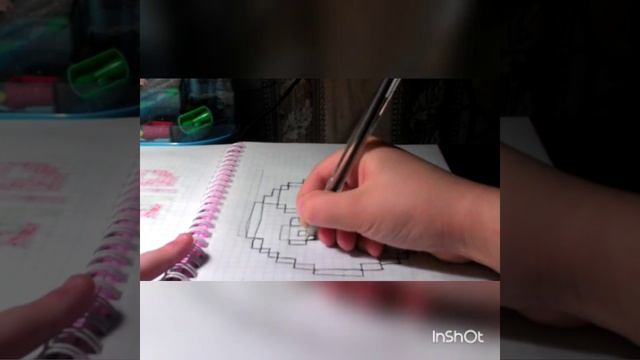 Рисунок по клеточкам смайл смотреть онлайн