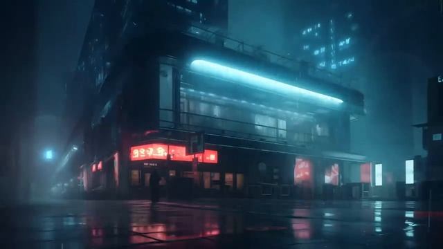 Cyber Café Blade Runner Ambient Music Cyberpunk Ambience смотреть онлайн