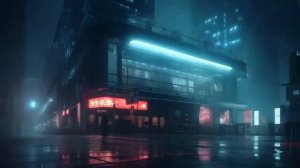 Cyber Café Blade Runner Ambient Music Cyberpunk Ambience