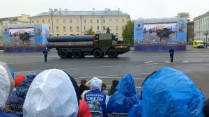 Парад в честь Дня Победы в г. Твери, прохождение техники, 2025 год