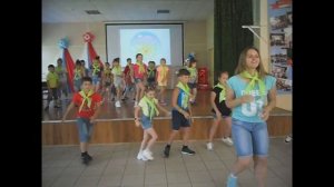 Выступление на закрытие лагерной смены