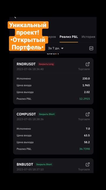 Крипто проект - «Открытый Портфель» смотреть онлайн
