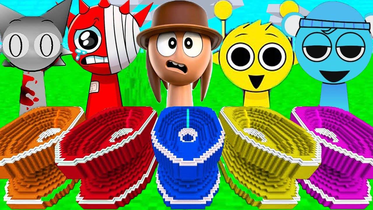 ВЫЖИВАНИЕ С ИСПЫТАНИЯМИ В ТУАЛЕТАХ СПРУНКИ ДЛЯ ВЫЖИВАНИЯ В МАЙНКРАФТ смотреть онлайн