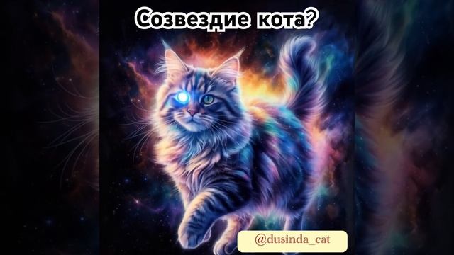 Почему нет созвездия Кошки? #cat #прикольныекоты #aivideo смотреть онлайн