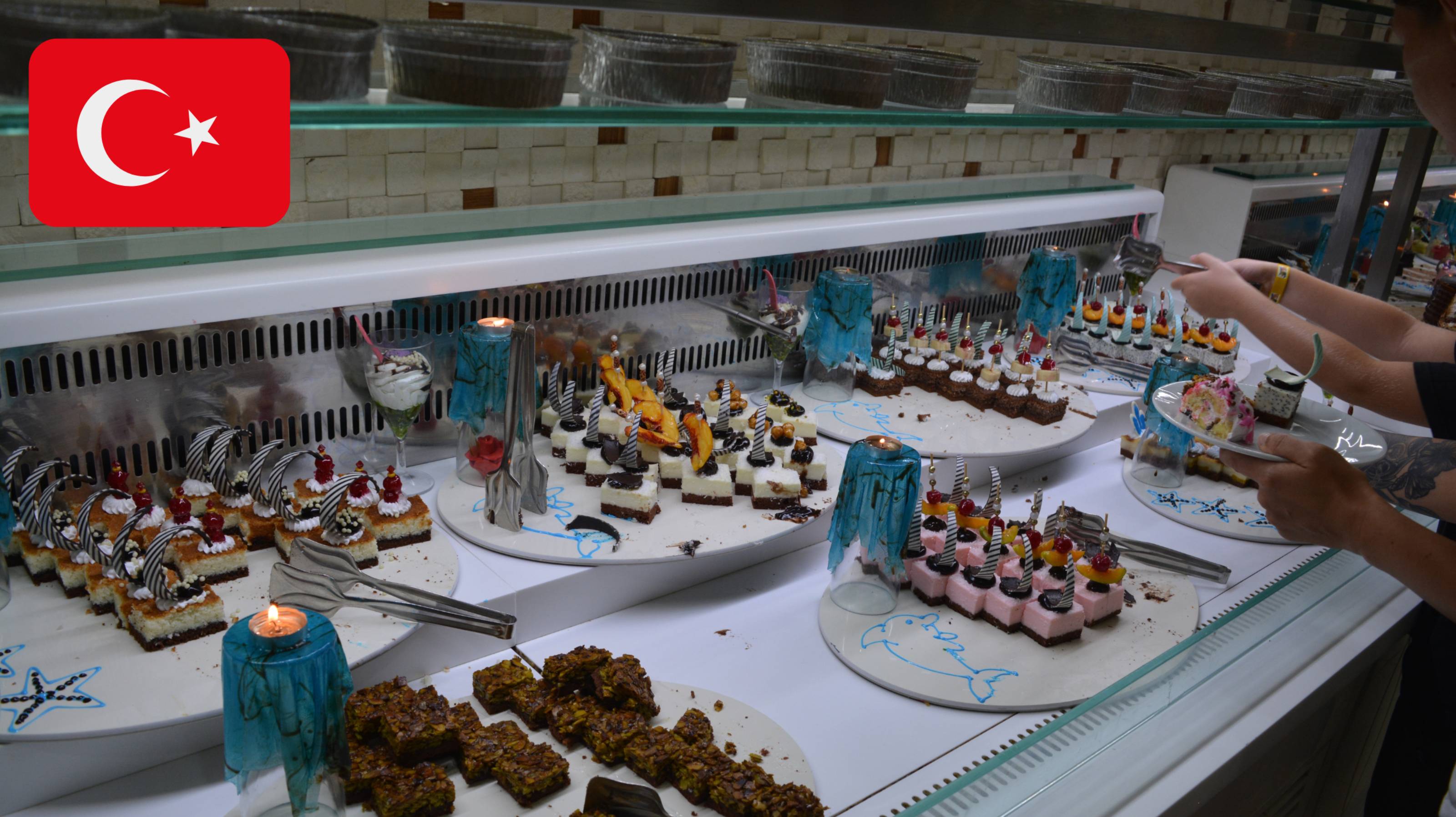 Ужин в отеле Primasol Hane Family Resort. Турция. Сиде. Август 2019 смотреть онлайн