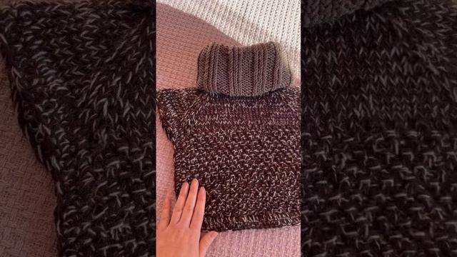 Моя первая тёплое красивая манишка для папули #галинаивадим смотреть онлайн