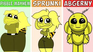 INCREDIBOX SPRUNKI 😎 | 💎 PIBBLE MAYHEM VS SPRUNKI VS ABGERNY 💎 | ЭПИЧНАЯ БИТВА!!! 🔥