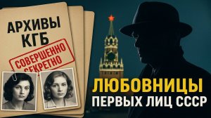 Архивы КГБ: Любовницы Первых. Культ молчаливой мести". Советский детектив с атмосферой тайн и теней