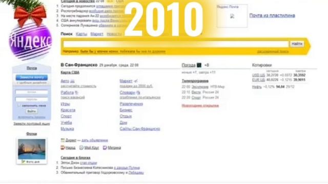 Вы это помните??? Яндекс прошлого!
