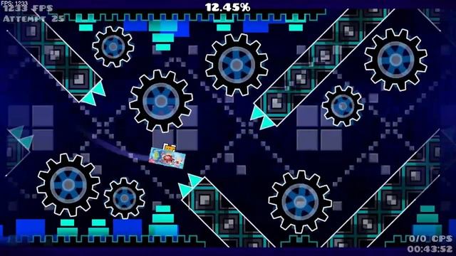 (On SayoDevice) Jawbreaker 100% #гд #gd #geometrydash #demonslayer