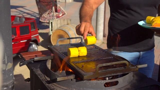 ЖАРЮ СОЧНОЕ МЯСО на КАМЕННОМ ГРИЛЕ смотреть онлайн