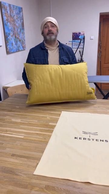 Шьем подушки на заказ от Kerstens из натуральной  ткани