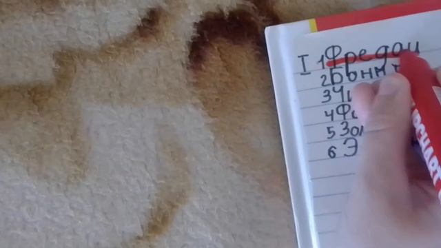 Рисую всех аниматроников по списку 1 Фредди смотреть онлайн