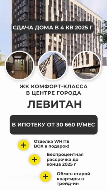 Купить квартиру в ЖК Левитан на выгодных условиях! #не? смотреть онлайн