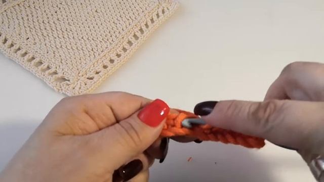 Урок 23. Тунисский крючок " Тунисский узор" смотреть онлайн