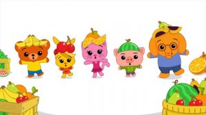 Танец фруктов 🍏🍌 Детские песни | Плим Плим