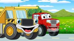 Песенка про машинки - Гонка зовёт - Мультики для детей