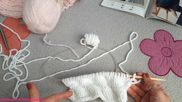 ВЯЖУ СВИТЕР ОБЬЕМНЫЙ/КАК ВЯЗАТЬ ПЛЕТЕНКУ/ВЯЗАНИЕ СПИЦАМИ смотреть онлайн