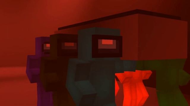 Смерть черного в Among Us ( короткий Майнкрафт )