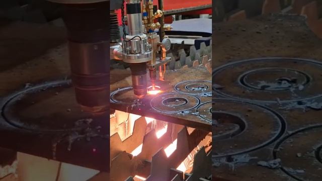 Испытываем газокислородный резак на станке с ЧПУ #laser # смотреть онлайн