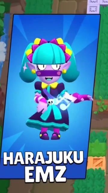 Новый скин на Эмз😂#brawlstars #vater #вейтер #бравлстарс