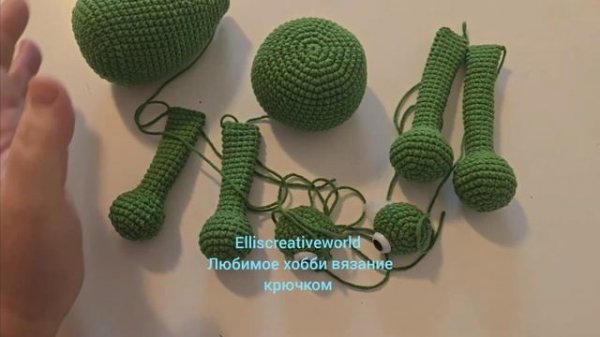 Лягушка крючком/Crochet Frog/Frosch häkeln