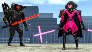 НОВАЯ СПИКЕРВУМЭН 2.0 ПРОТИВ НОВОГО ДАРК СПИКЕРМЕНА БЕГУЩЕГО ПО ЛЕЗВИЮ