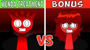 Incredibox Sprunki ｜ Wenda Treatment VS BONUS #sprunki #Спрунки