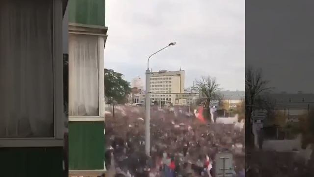 В городах Беларуси – Массовые акции протеста - "Марш н? смотреть онлайн