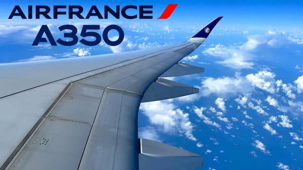 Phoenix PHX - Paris CDG  Air France Airbus A350-900  [FULL FLIGHT REPORT] + Business Lounge