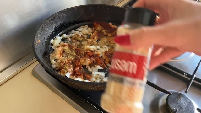 Йогурт с луком #турецкаякухня