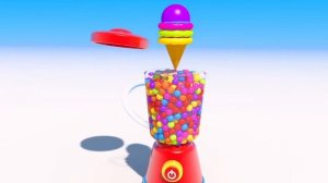 Учим фигуры с 3D печеньем на английском. Развивающие мультики и обучающие видео обзоры для детей