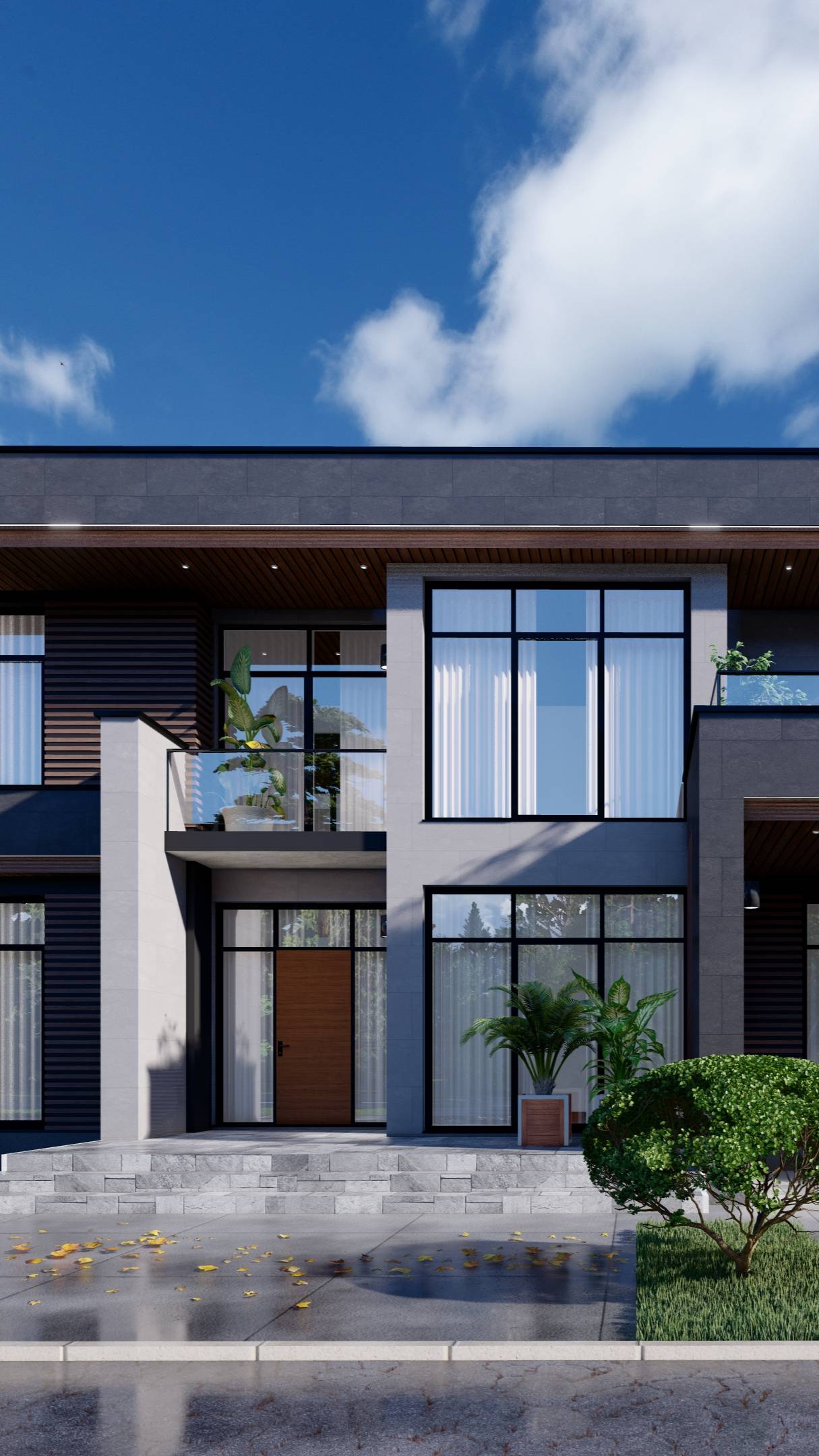 Проект жилого дома с плоской кровлей смотреть онлайн