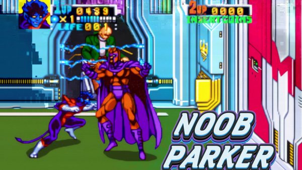 X-Men - Nightcrawler 1992 4K ретро аркада