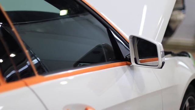 Полировка кузова Mercedes E200 смотреть онлайн