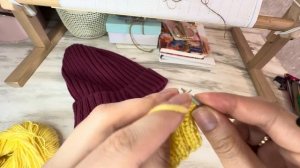 Узор «Идеальная рвань» при вязании резинки 2*2. Простой способ