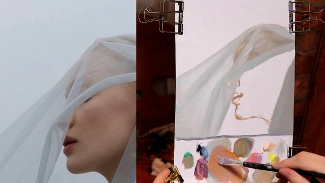 Эксперимент с палитрой, Как рисовать маслом, этюд, пор? смотреть онлайн