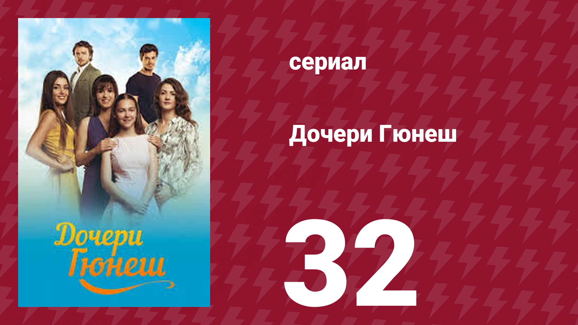 Дочери Гюнеш 32 серия (сериал, 2015) смотреть онлайн