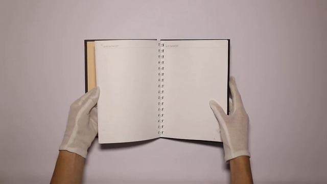 Блокнот-планер на пружине (черный). А5, твердый переплет, фольга, недатированный, 128 стр.