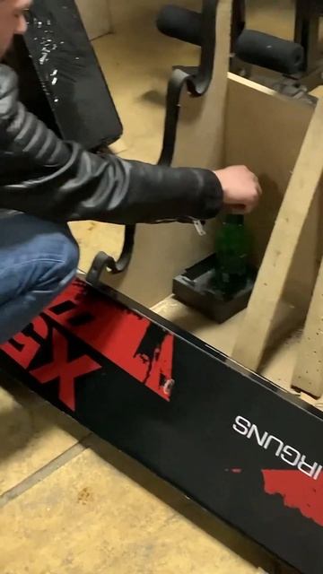 Пневматическая винтовка Stoeger X50 Wood обзор на пробитие стекла - бутылки 🔥бутылку вдребезги🔪