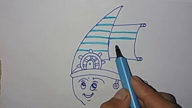 rasm chizish kemacha rasmini chizish как нарисовать кораблик#сhizish#drawing#суретсалу#рисовать смотреть онлайн