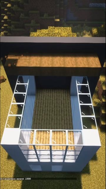 Двухэтажный современный дом в Майнкрафте. #minecraft #shorts  #