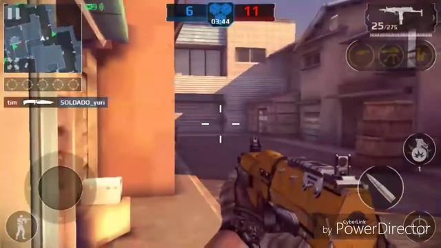 Продолженя Modern Combat 5 играю сетевую игру