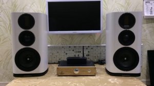 Крупная трёхполосная полочная акустика Wharfedale EVO 4.2