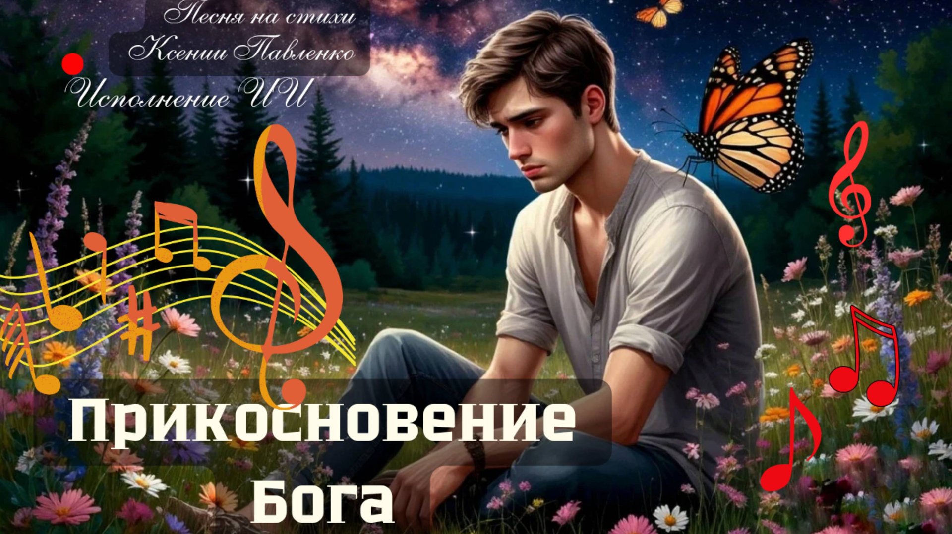 "Прикосновение Бога " песня на стихи Ксении Павленко смотреть онлайн